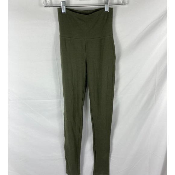 NWT BP High Rise Dark Green Leggings Size XXS - Picture 2 of 3